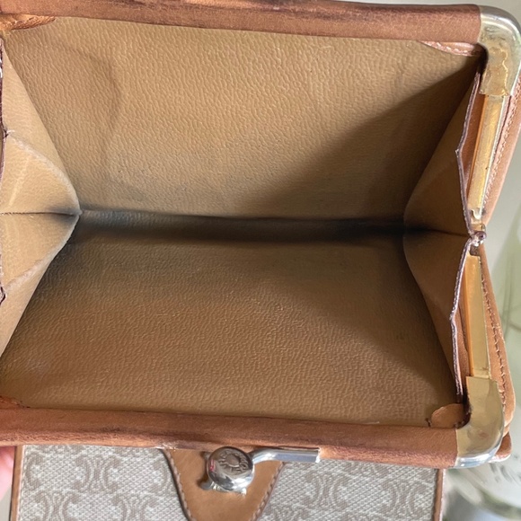 VINTAGE Celine Macadam Short Wallet  Made in Italy - Picture 8 of 14